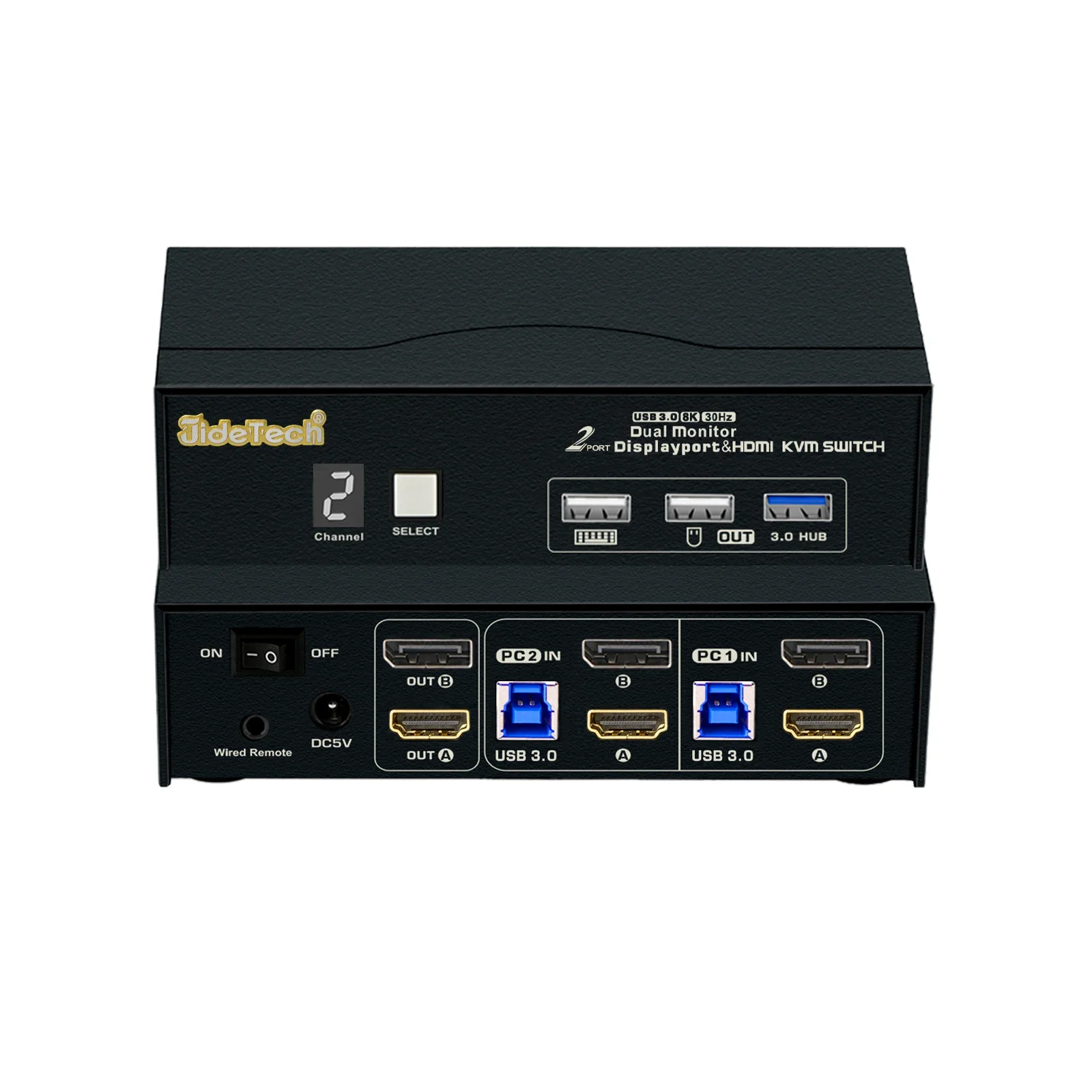 Kvm Switch Dual Monitor - 在庫あり JideTech 2台用コンピューター 2台用モニター USB 3.0