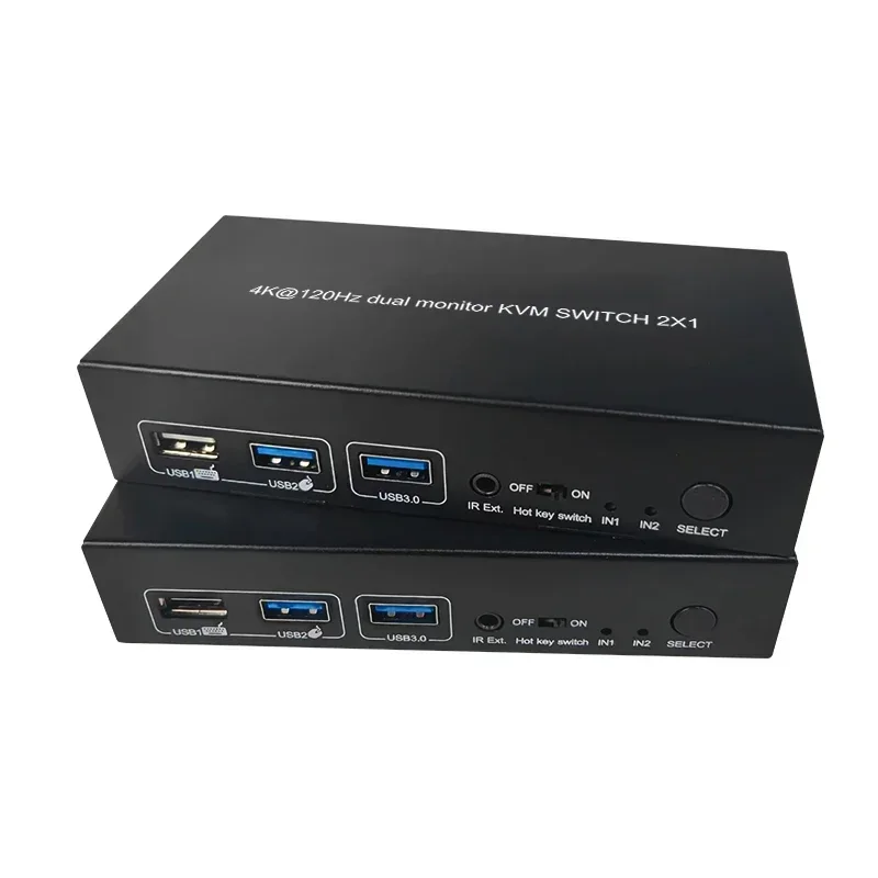 Kvm Switch Dual Monitor - 在庫あり 8K@60Hz 4K@120Hz HDMI USB 3.0