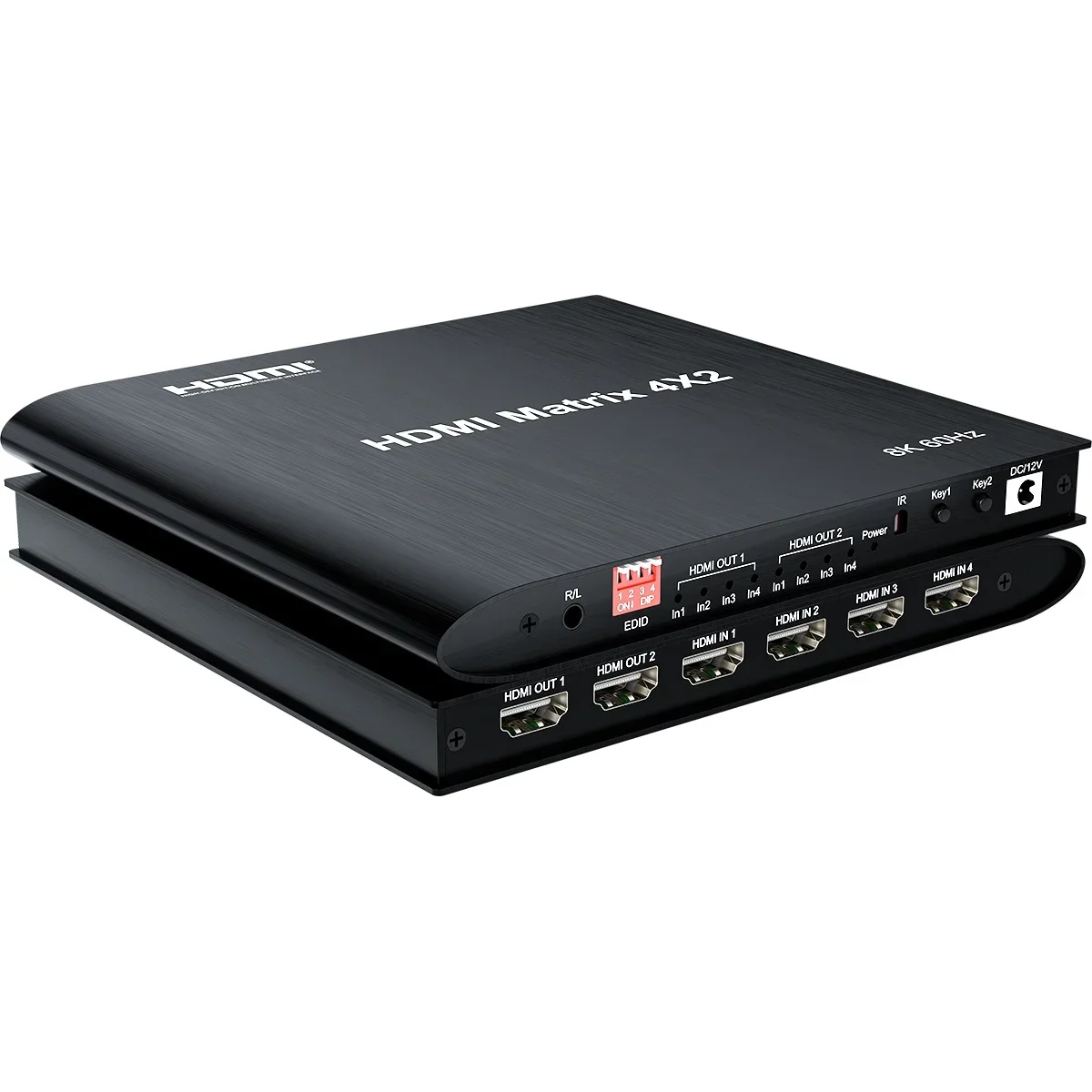 8K 4x2 HDMI2.1 マトリックスビデオ分配器スイッ - Hdmi Matrix Switch のレビューと価格