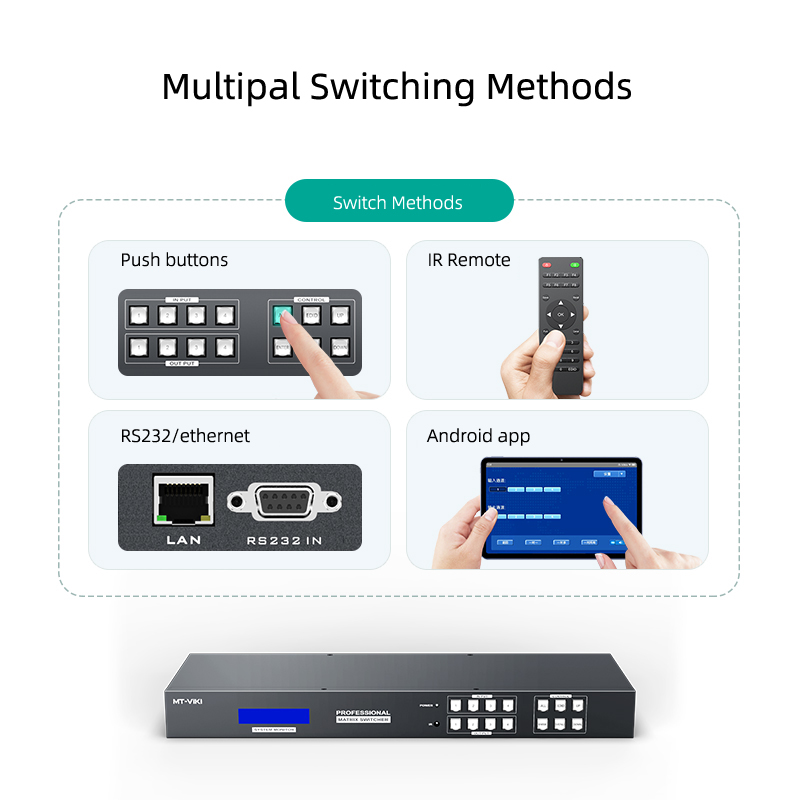 MT-VIKI 4x4 シームレス HDMI マトリックス  - Hdmi Matrix Switch のレビューと価格