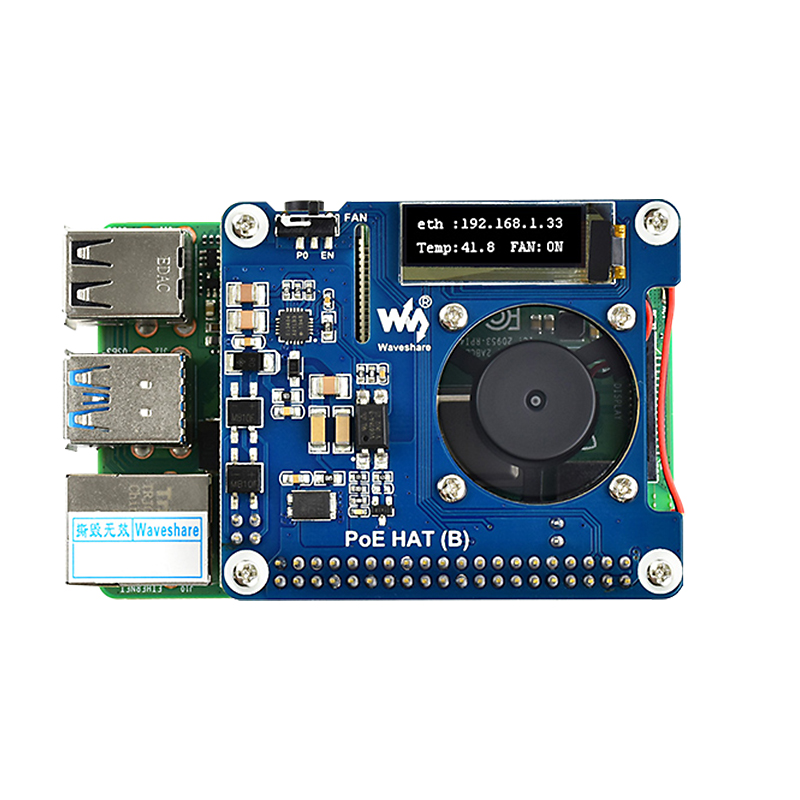 Raspberry Pi用PoEハット 802.3af クー - Power Over Ethernet のレビューと価格