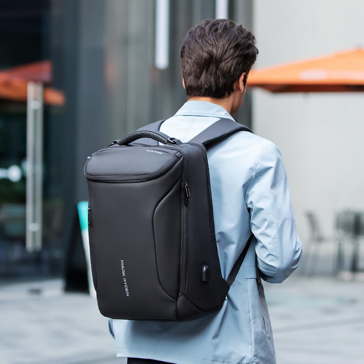 メンズ用ビジネスバックパック、17.3インチノートパソコン対 - Office Tech For Men のレビューと価格