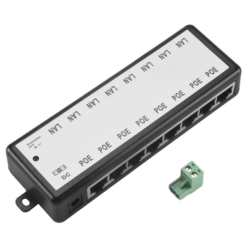 PHILE-8 ポート Poe インジェクター Poe スプ - Power Over Ethernet のレビューと価格